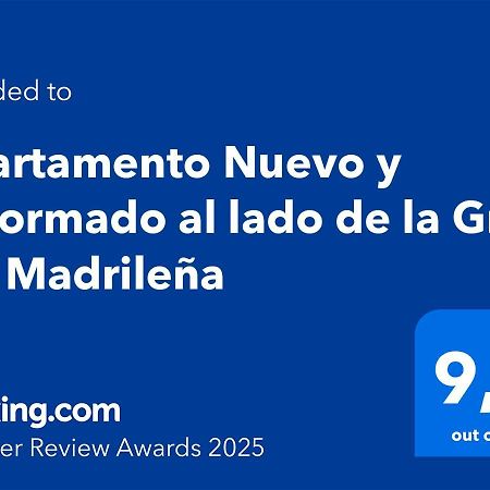 Apartamento Nuevo y Reformado al lado de la Gran Vía Madrileña Exterior foto
